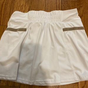 White Tennis Skirt